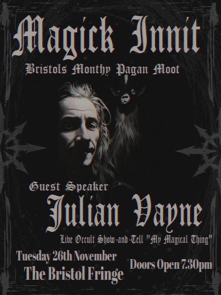 Bristol Pagan Moot: 'My Magical thing' with Julian Vayne