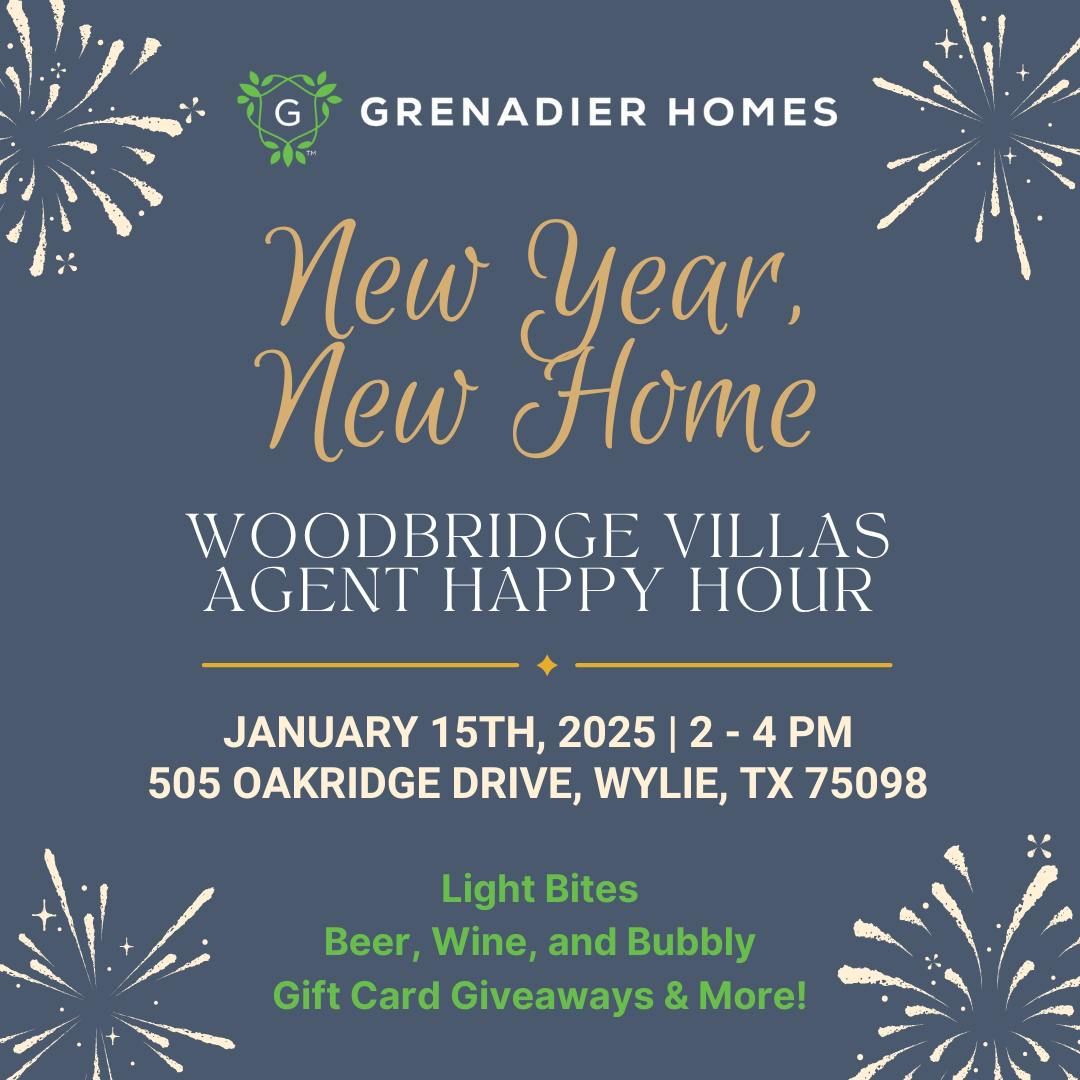 New Year, New Home: Agent Happy Hour at Woodbridge Villas