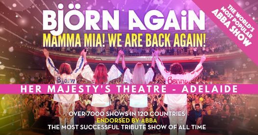 Bjorn Again - Adelaide - Mamma Mia! We Are Back Again Tour