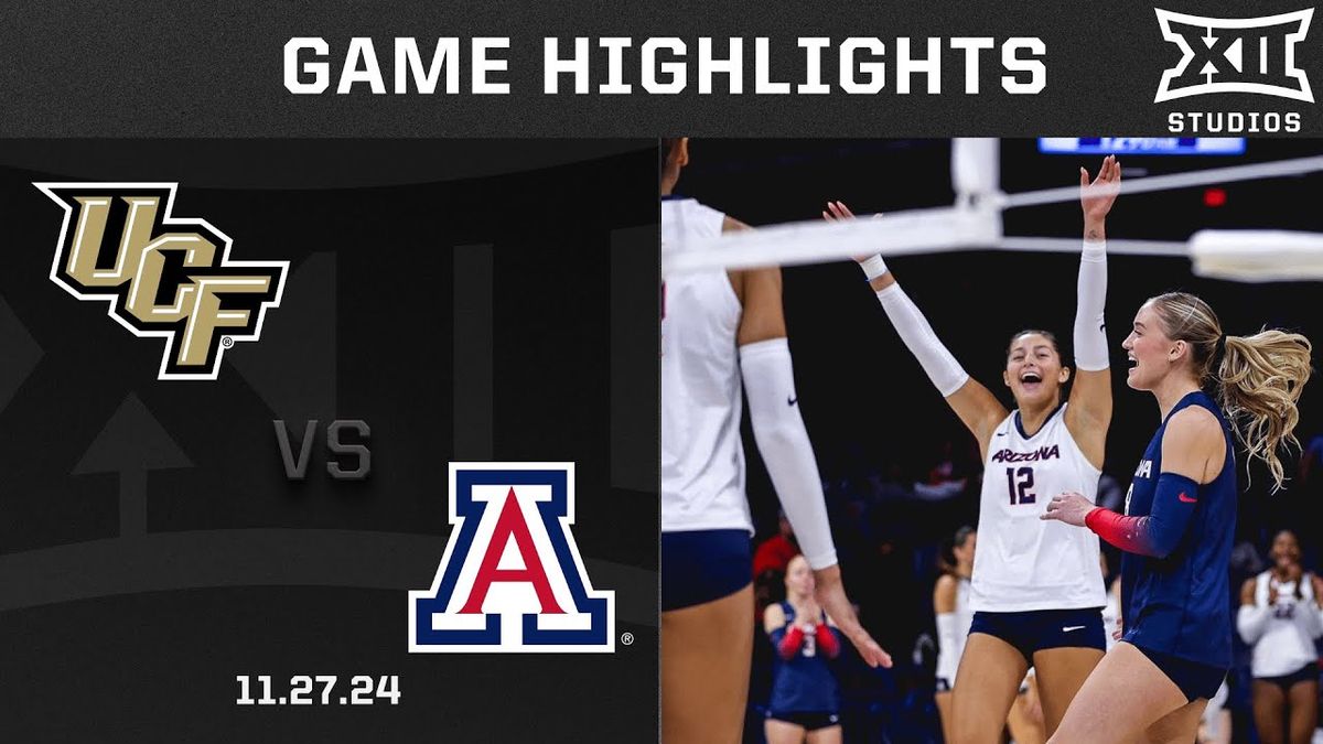 Arizona Wildcats at UCF Knights Womens Volleyball