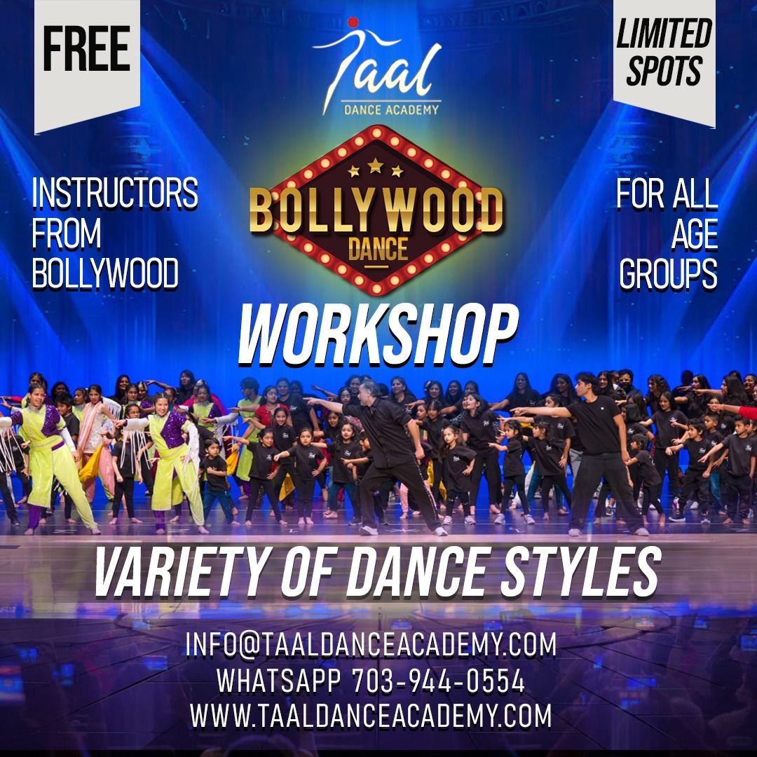 FREE Bollywood Dance Workshop in Manassas