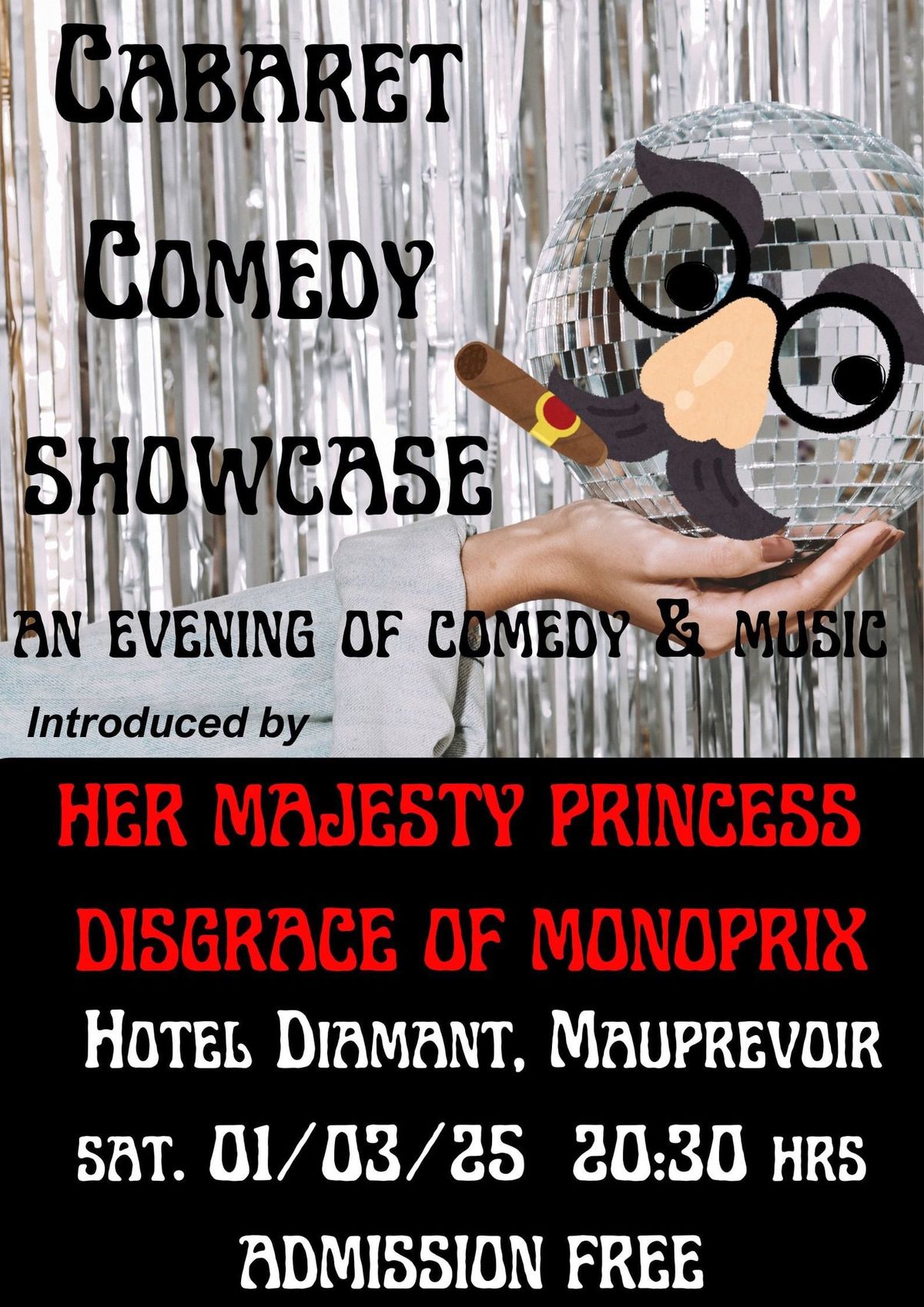 Le Diamant \ud83d\udc8e Cabaret Comedy Showcase 