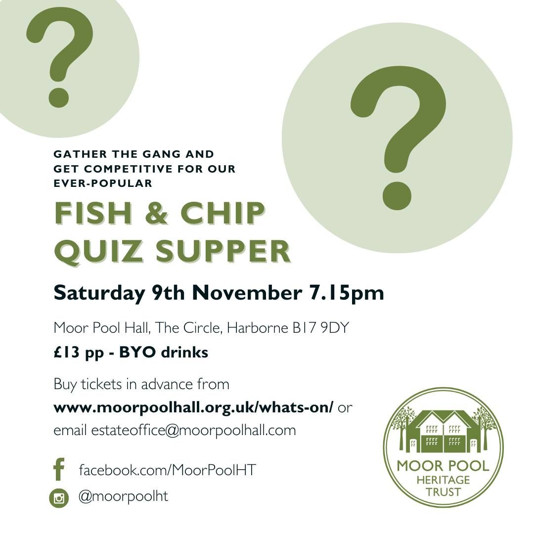 Fish & Chip Quiz Supper