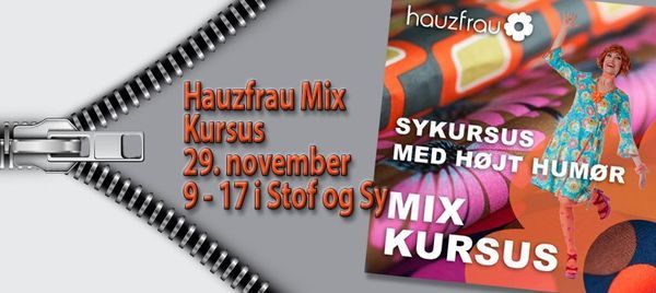 Sykursus Hauzfrau, Stof og Sy, 29 November 2021