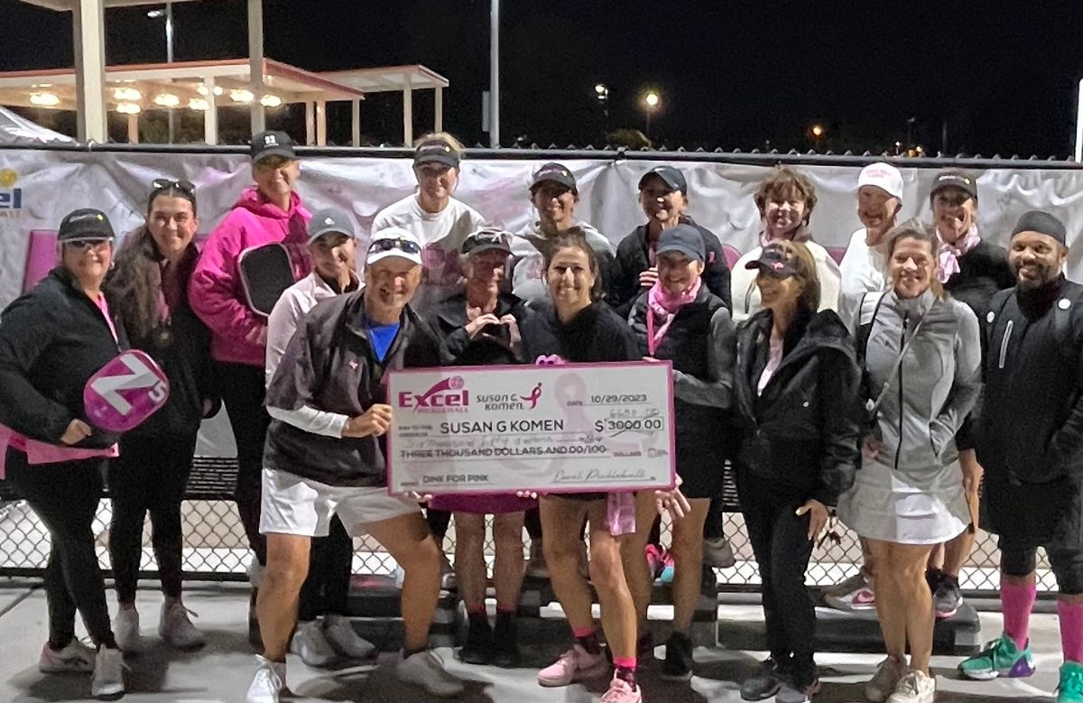 Second Annual Dink for Pink, Fundraising Goal $10,000