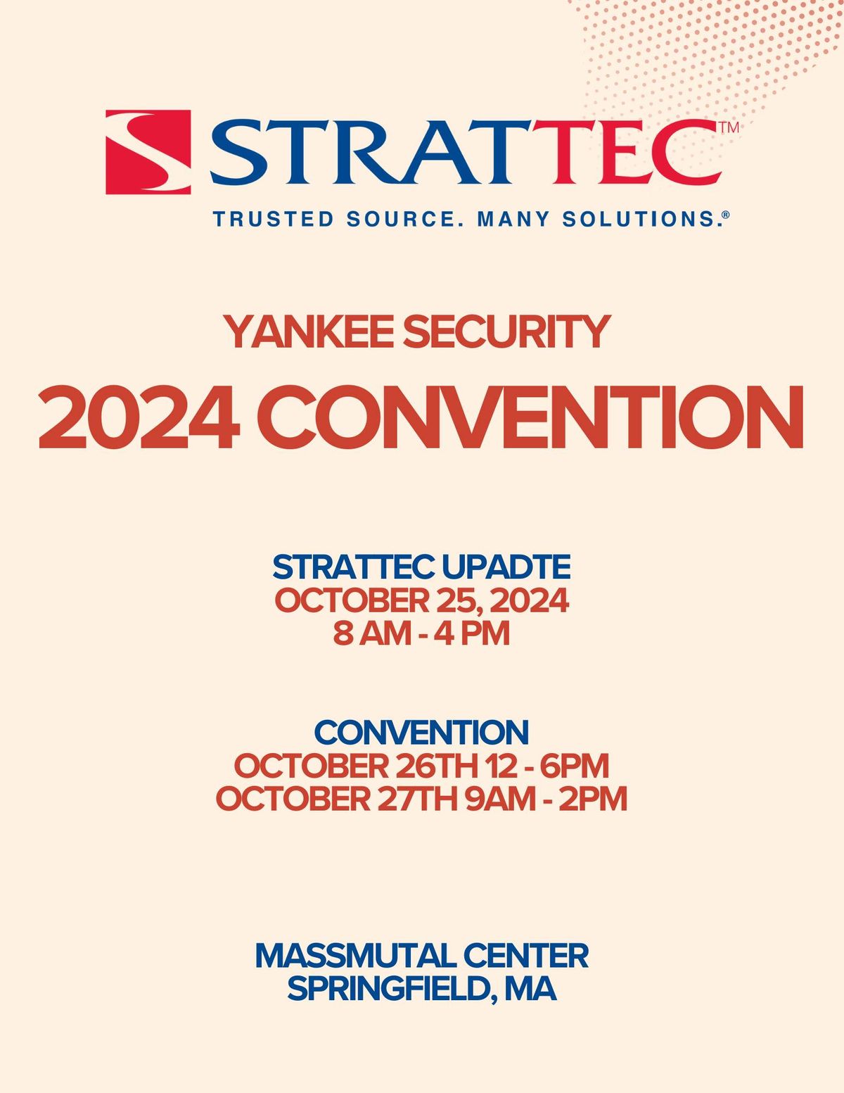 Yankee Security STRATTEC Update