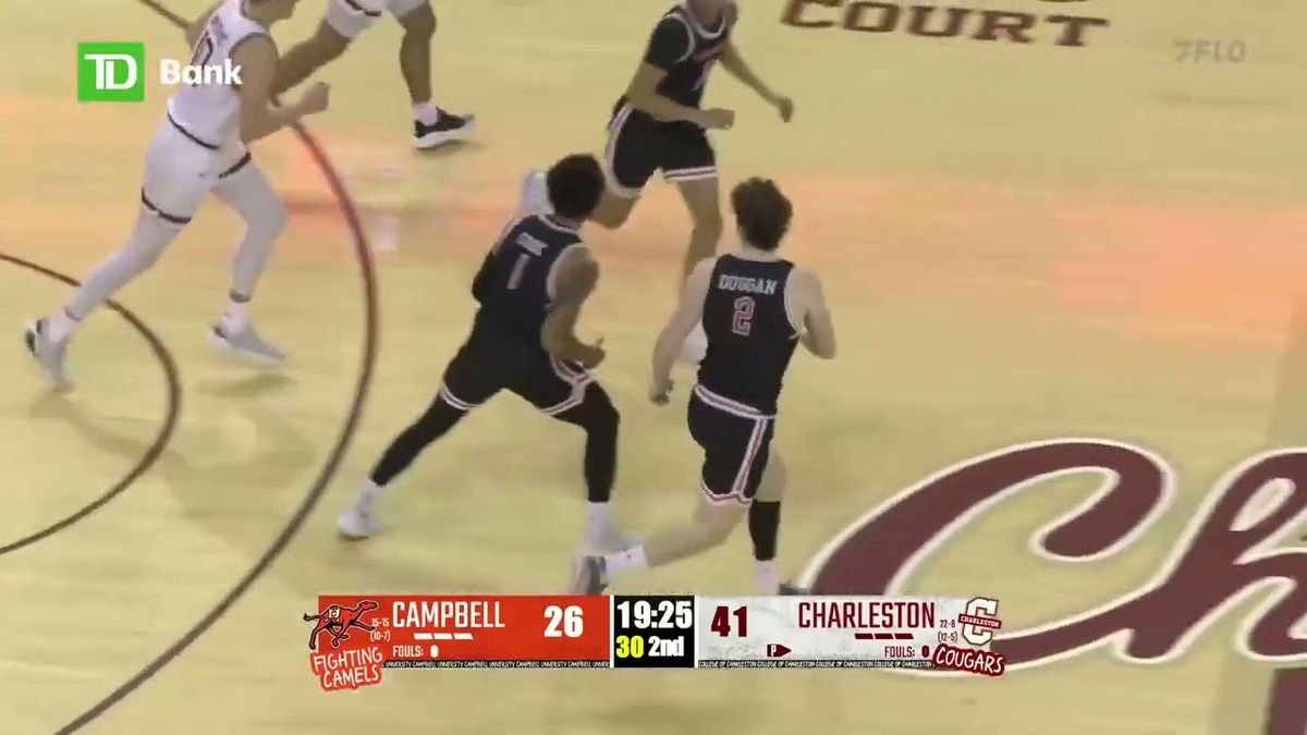 Campbell Fighting Camels at College of Charleston Cougars Mens Basketball