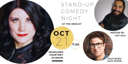 Comedy Night with Courtney Gilmour, Alex Wood & Jay Gill