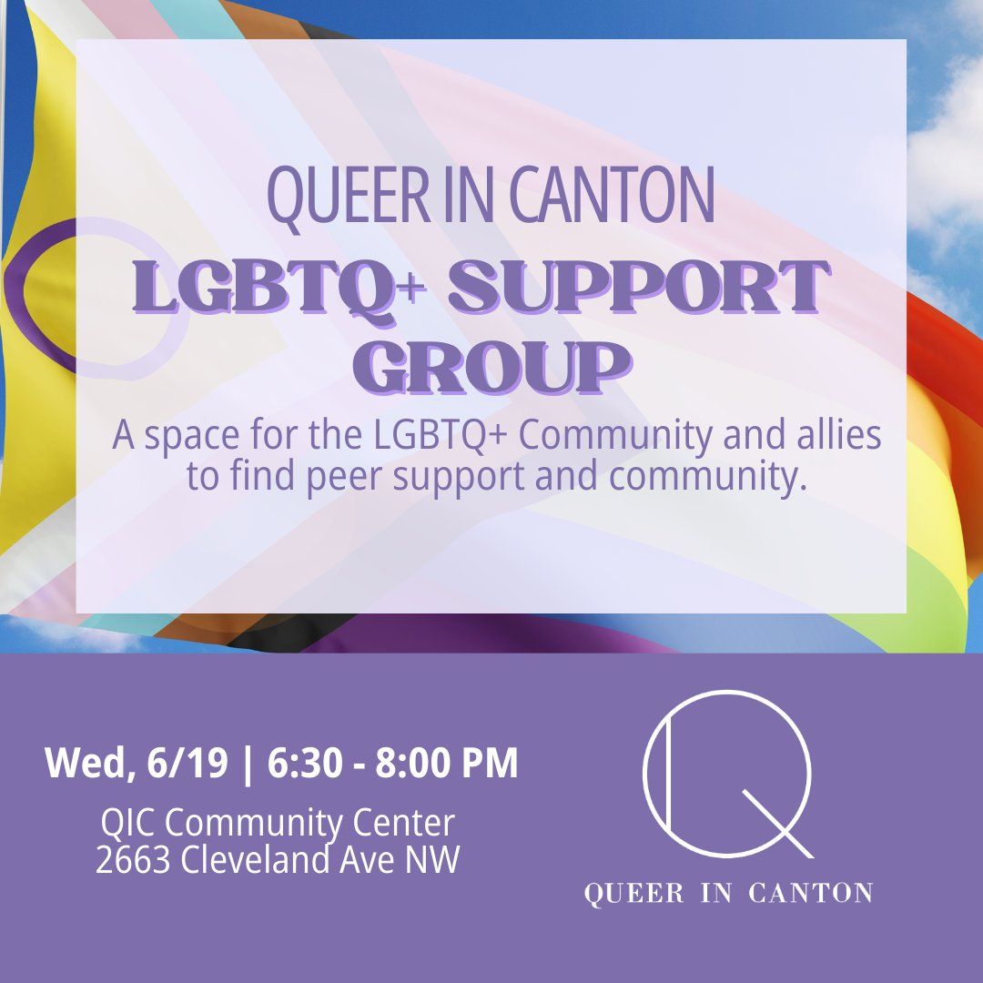 LGBTQ+ Support Group - June