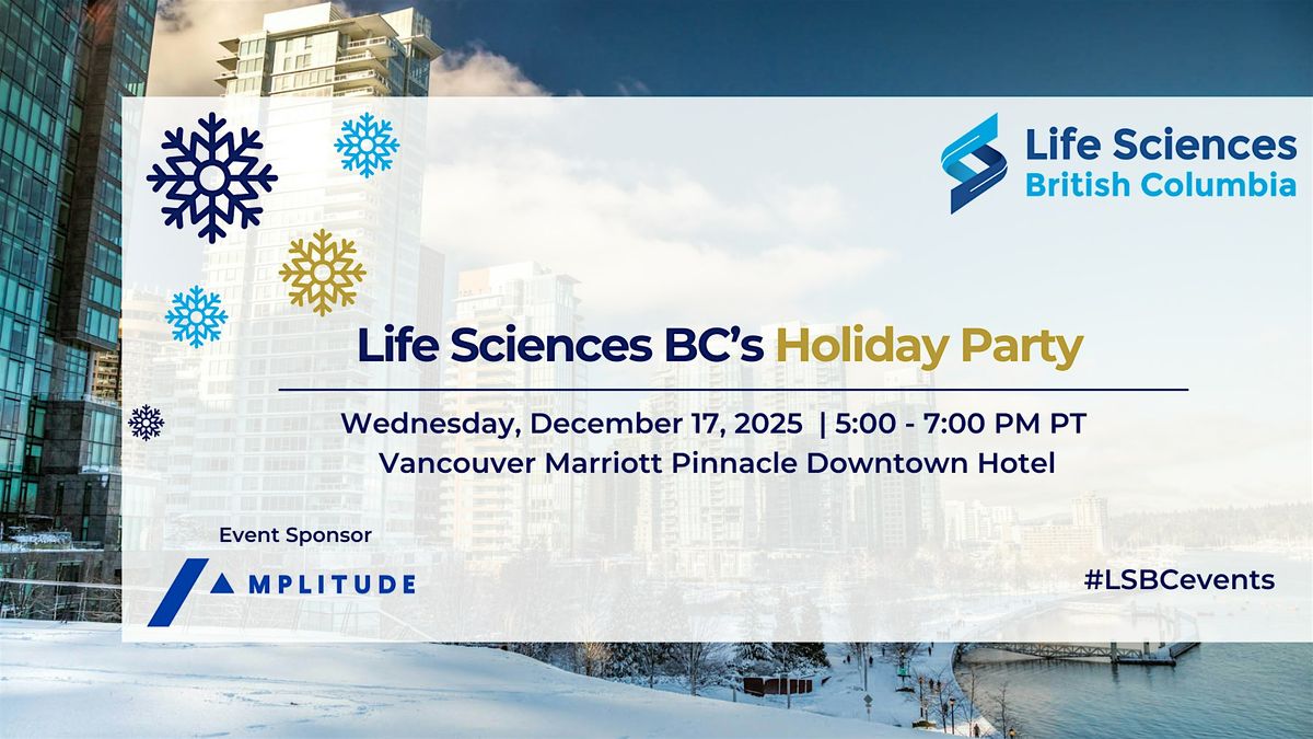 Life Sciences BC's Holiday Party