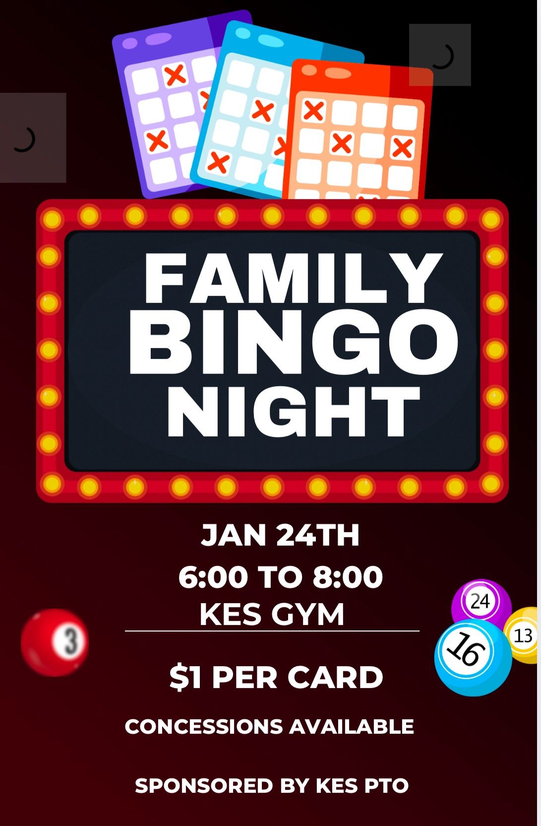 Family Bingo Night 