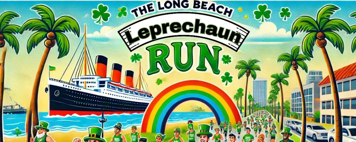 The Long Beach Leprechaun Run Kids Dash, 1 Miler, 5k, 10K, & Half Marathon