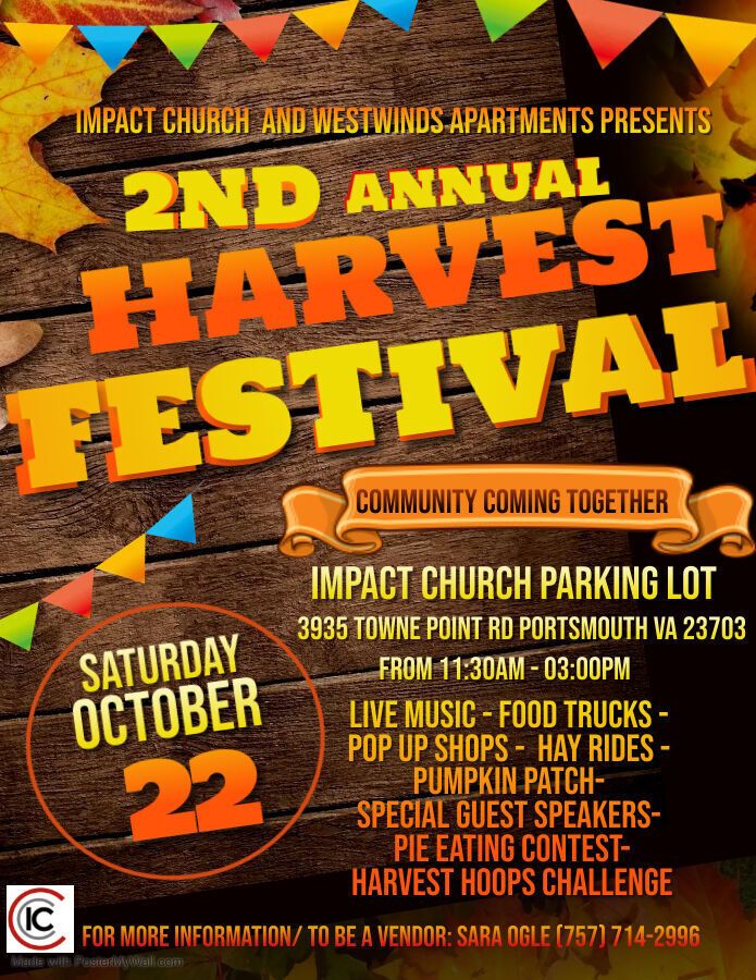 2nd Annual Churchland Community Harvest Festival