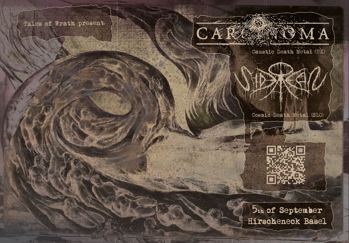 Tales of Wrath presents: Carcinoma (UK) & Siderean (SLO)