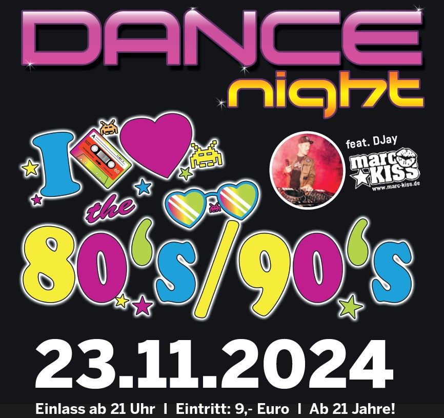 Dance Night 80\/90er mit DJ MARC KISS