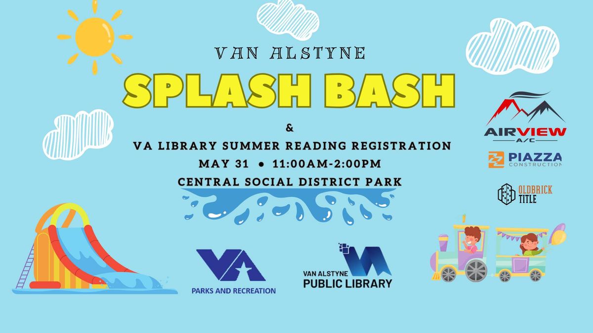 Van Alstyne Splash Bash