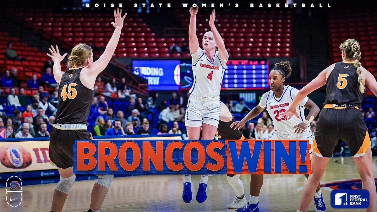 Boise State Broncos at Wyoming Cowgirls Womens Volleyball