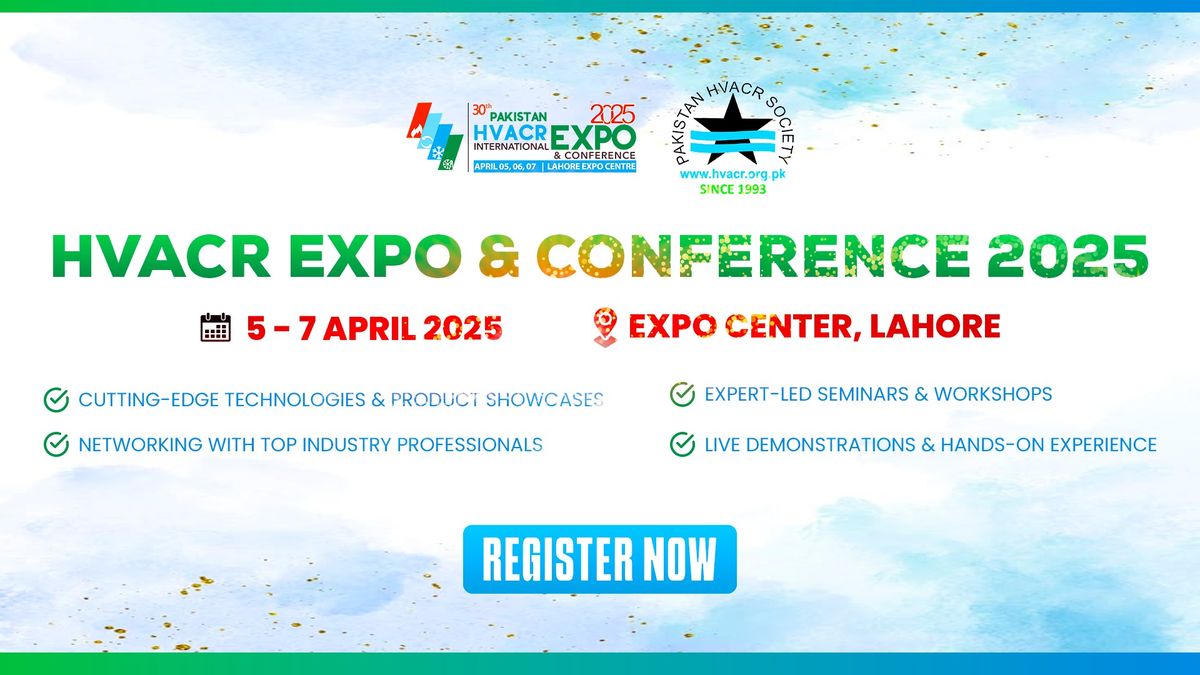 30th HVACR Expo & Conference 2025