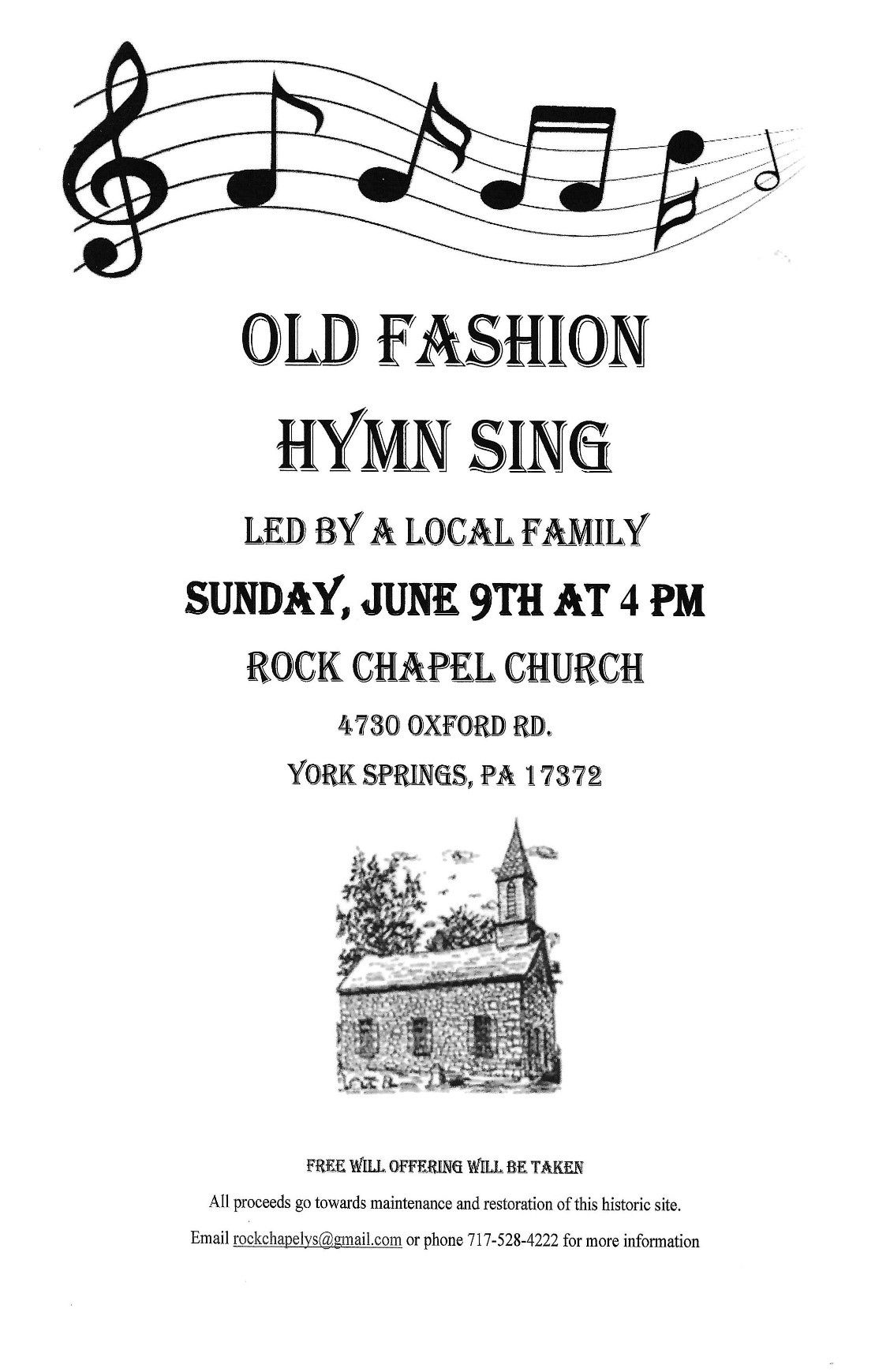 Old Fashion Hymn Sing