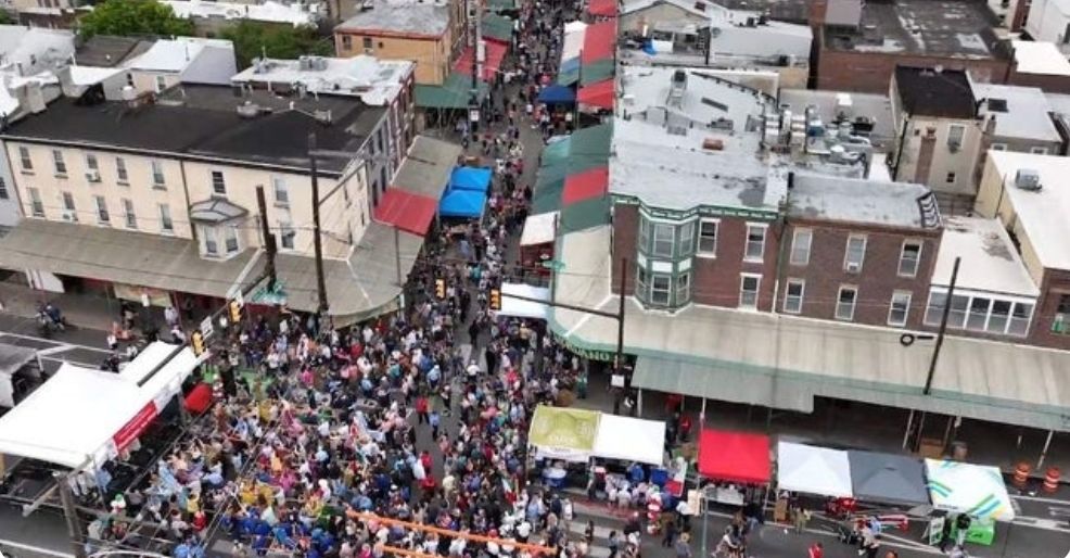 "The South 9th Street \ud83c\uddee\ud83c\uddf9 Italian market festival" on Saturday, May 17 2025