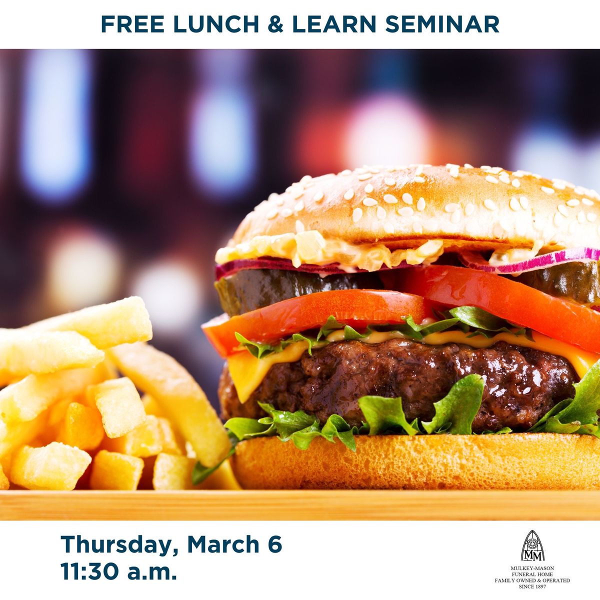 Free Lunch & Learn Seminar 