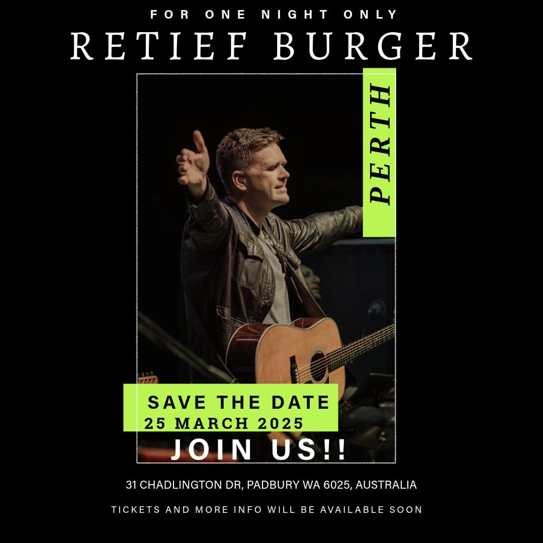 Retief Burger in Perth