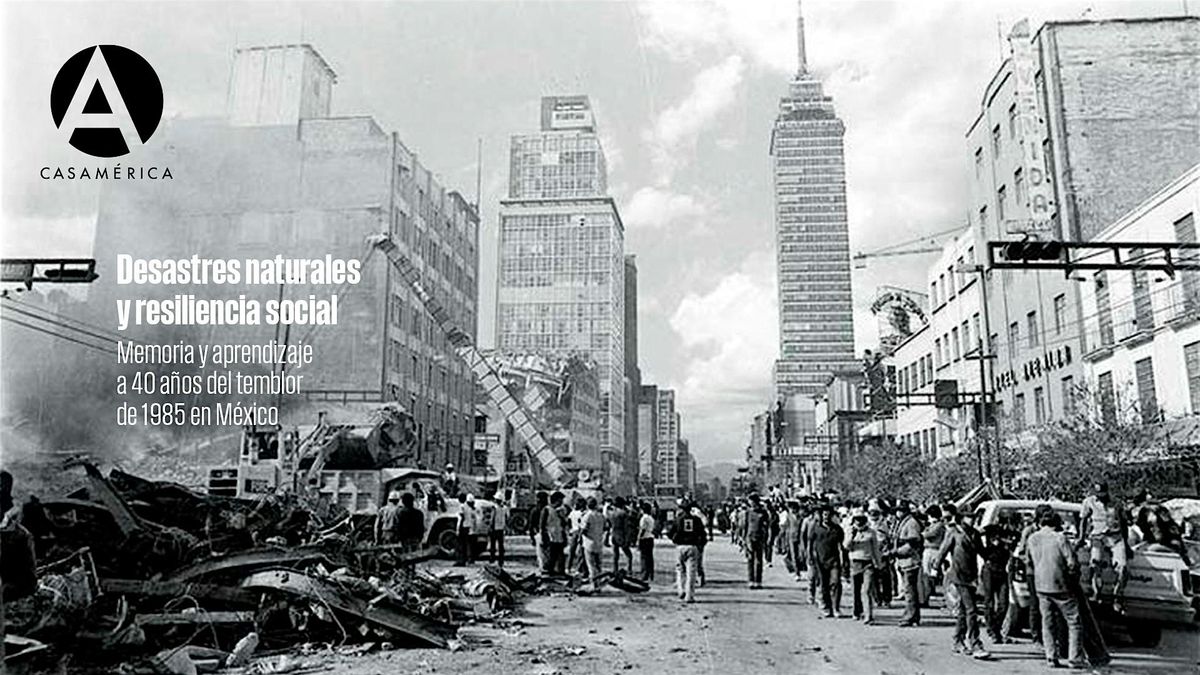 Desastres naturales y resiliencia social