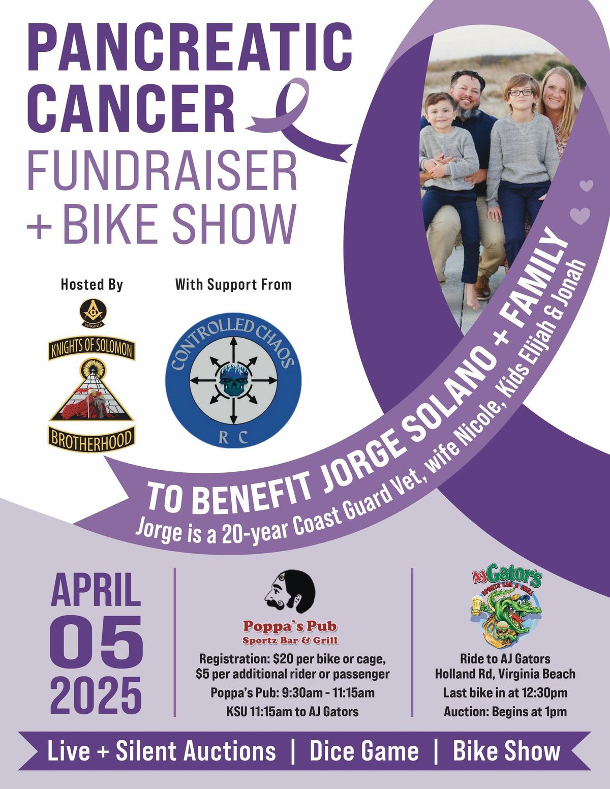 Chaos to Pancreatic Cancer Fundraiser 