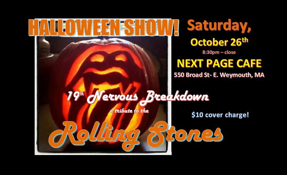 Rolling Stones tribute, 19th Nervous Breakdown, at the Next Page Cafe in Weymouth MA