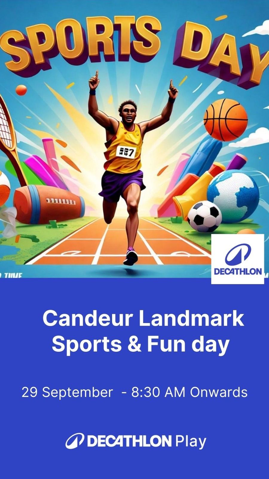 Decathlon at Candeur Landmark