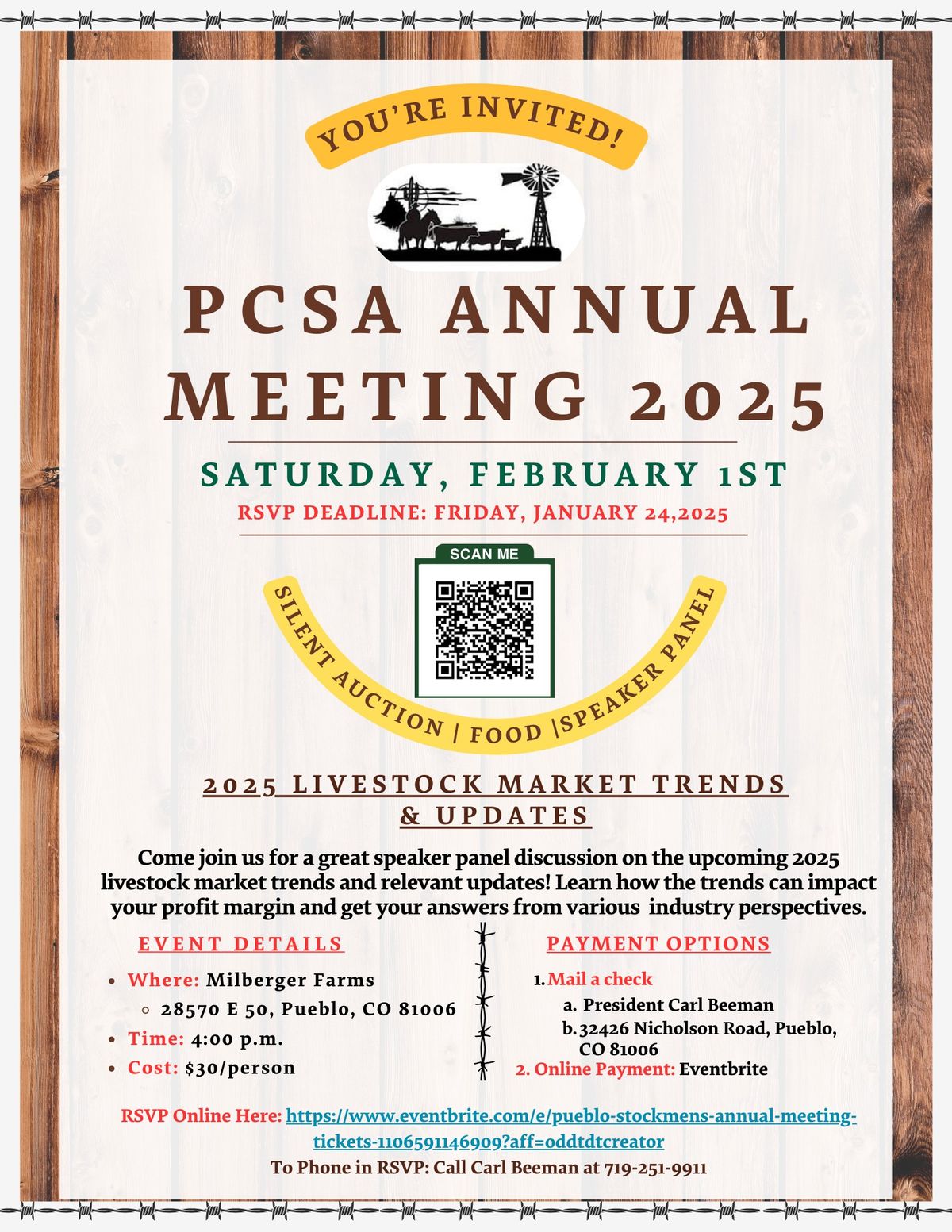 PCSA Annual Meeting 2025