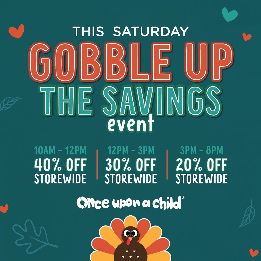 Gobble Up the Savings Sale