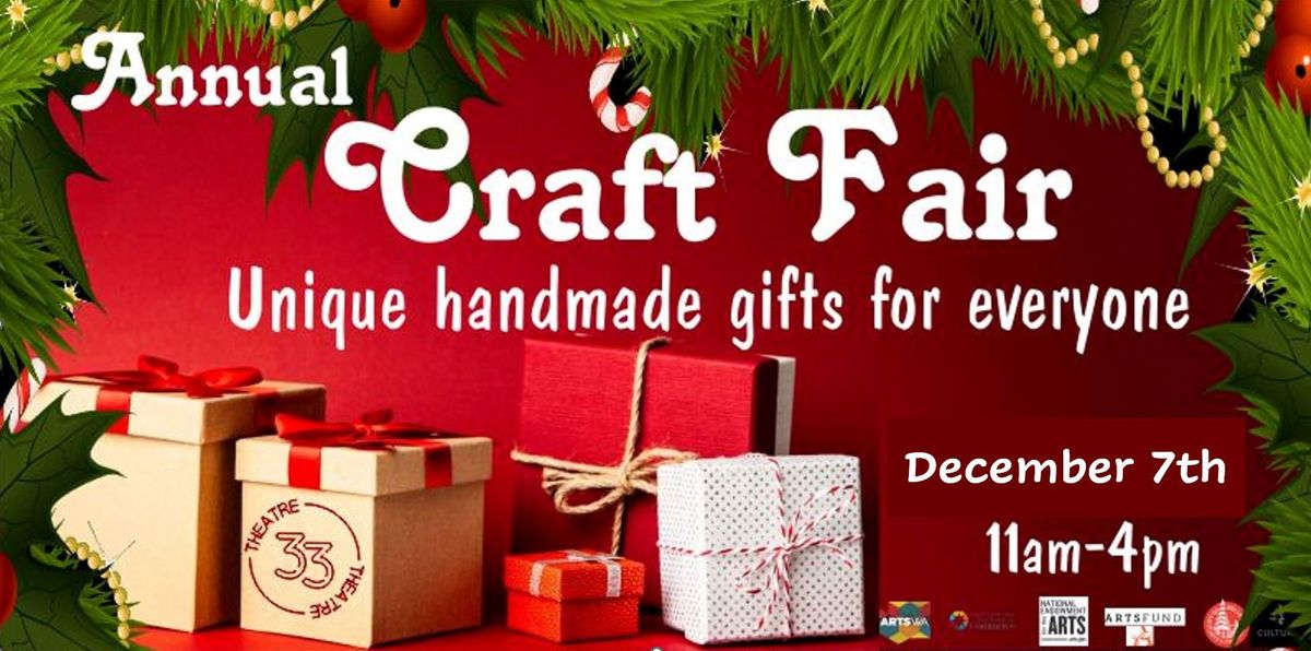 Theatre33's Annual Winter Craft Fair