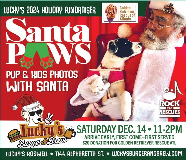 Lucky's Annual Santa Paws 2024