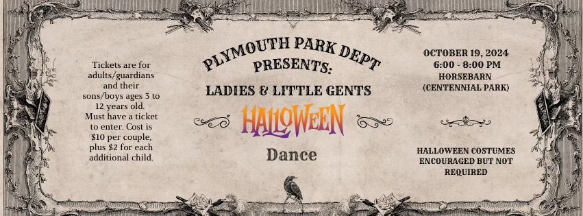 Ladies & Little Gents Halloween Dance