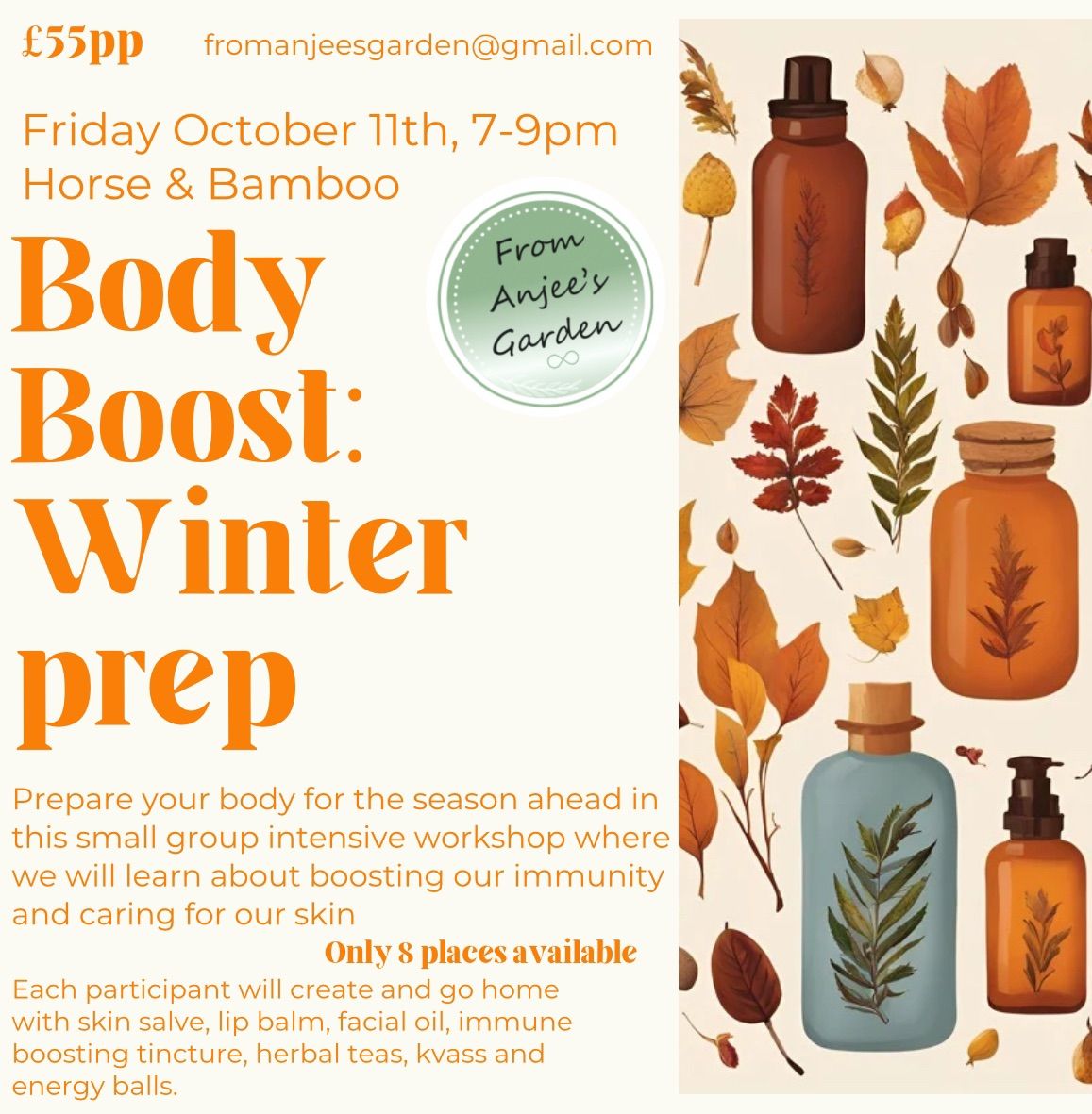 Natural Body Care Workshop