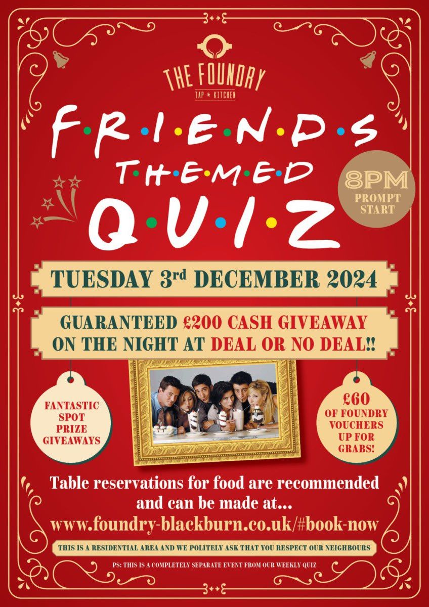 \u2615\ufe0f\ud83c\udf84Friends Themed Quiz\ud83c\udf84\u2615\ufe0f