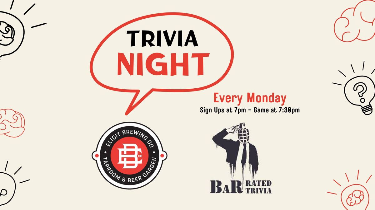 Bar Rated Trivia at Elicit!