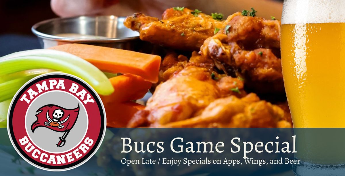 Bucs Game Night Specials @ The 1818 Grill