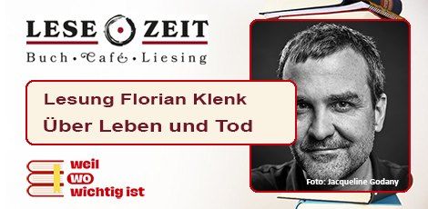 Lesung Florian Klenk: \u00dcber Leben und Tod