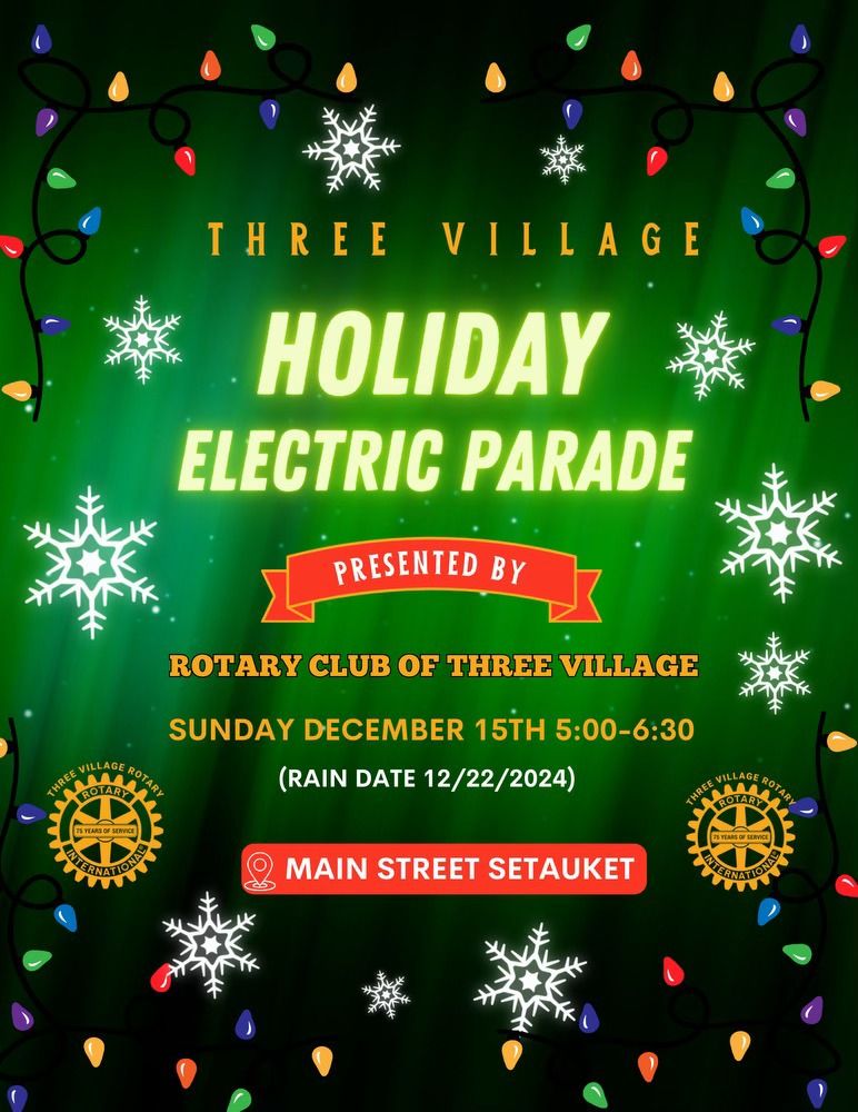 Three Village Holiday Electric Parade