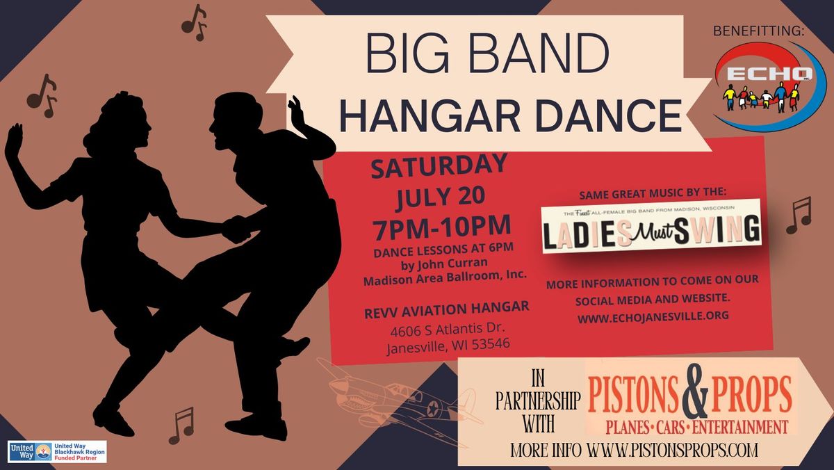 Big Band Hangar Dance benefitting ECHO