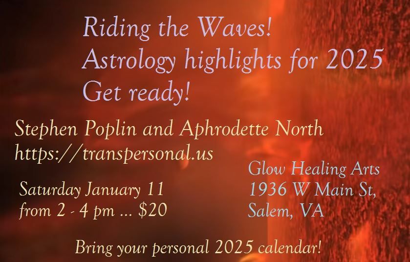 Riding the Waves! Astrology Highlights for 2025