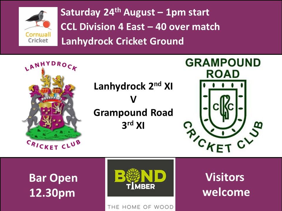 Lanhydrock 2nd XI v Grampound Road 3rd XI