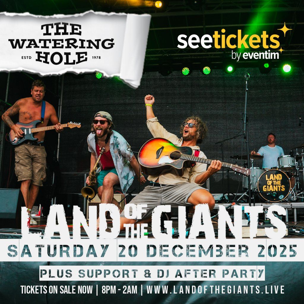 Land of the Giants @ The Watering Hole, Perranporth