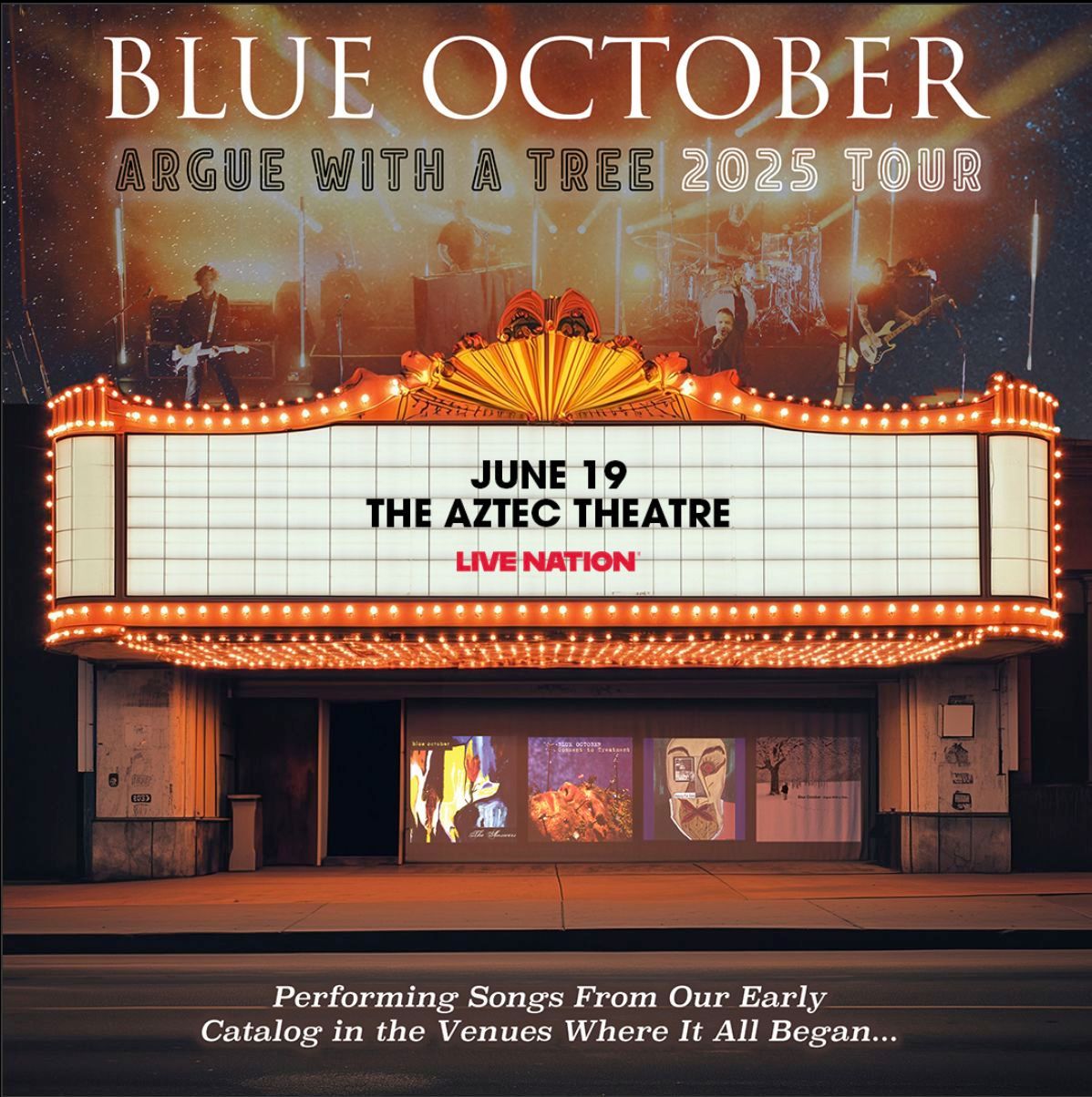 Blue October at Aztec Theatre