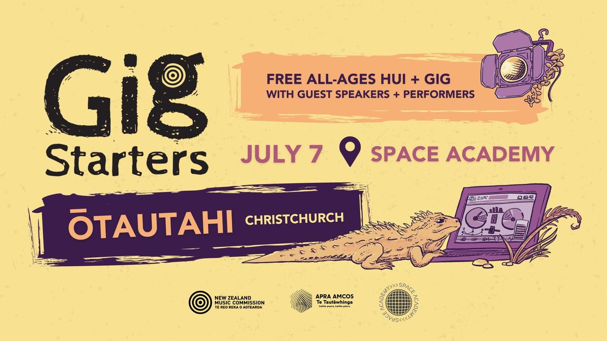 GIG STARTERS: \u014ctautahi Christchurch 
