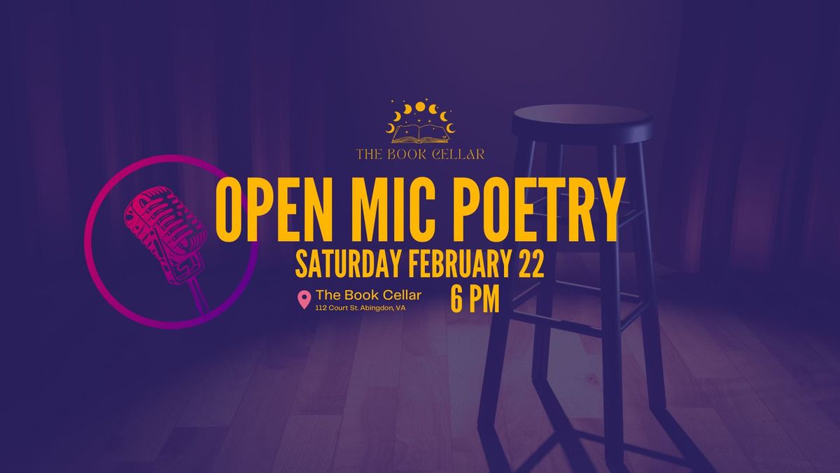 Open Mic Poetry Night!