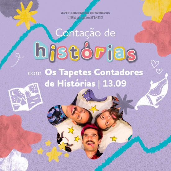Conta\u00e7\u00e3o de Hist\u00f3rias com Os Tapetes Contadores de Hist\u00f3rias