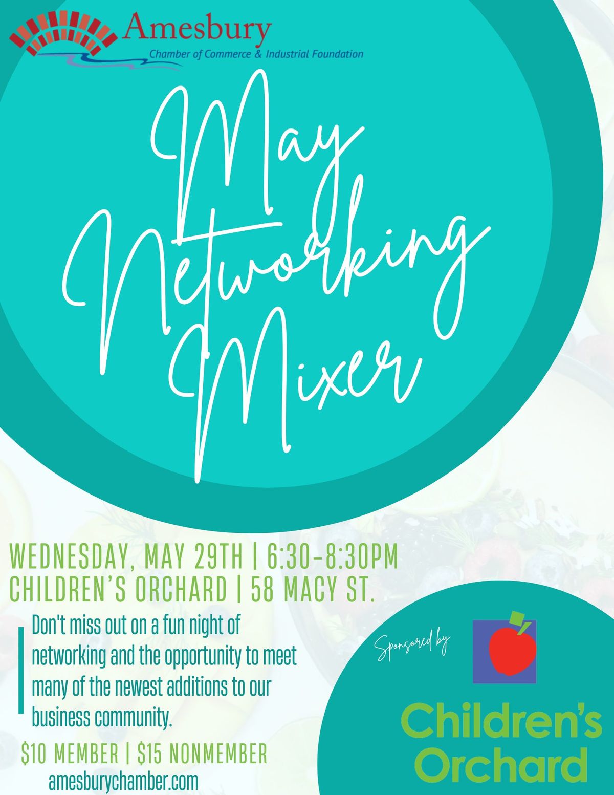 May Mixer @ Children's Orchard 